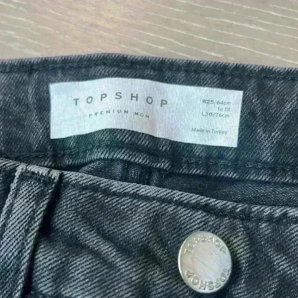 Topshop Premium Mom Tapered Jeans - Picture 6 of 8